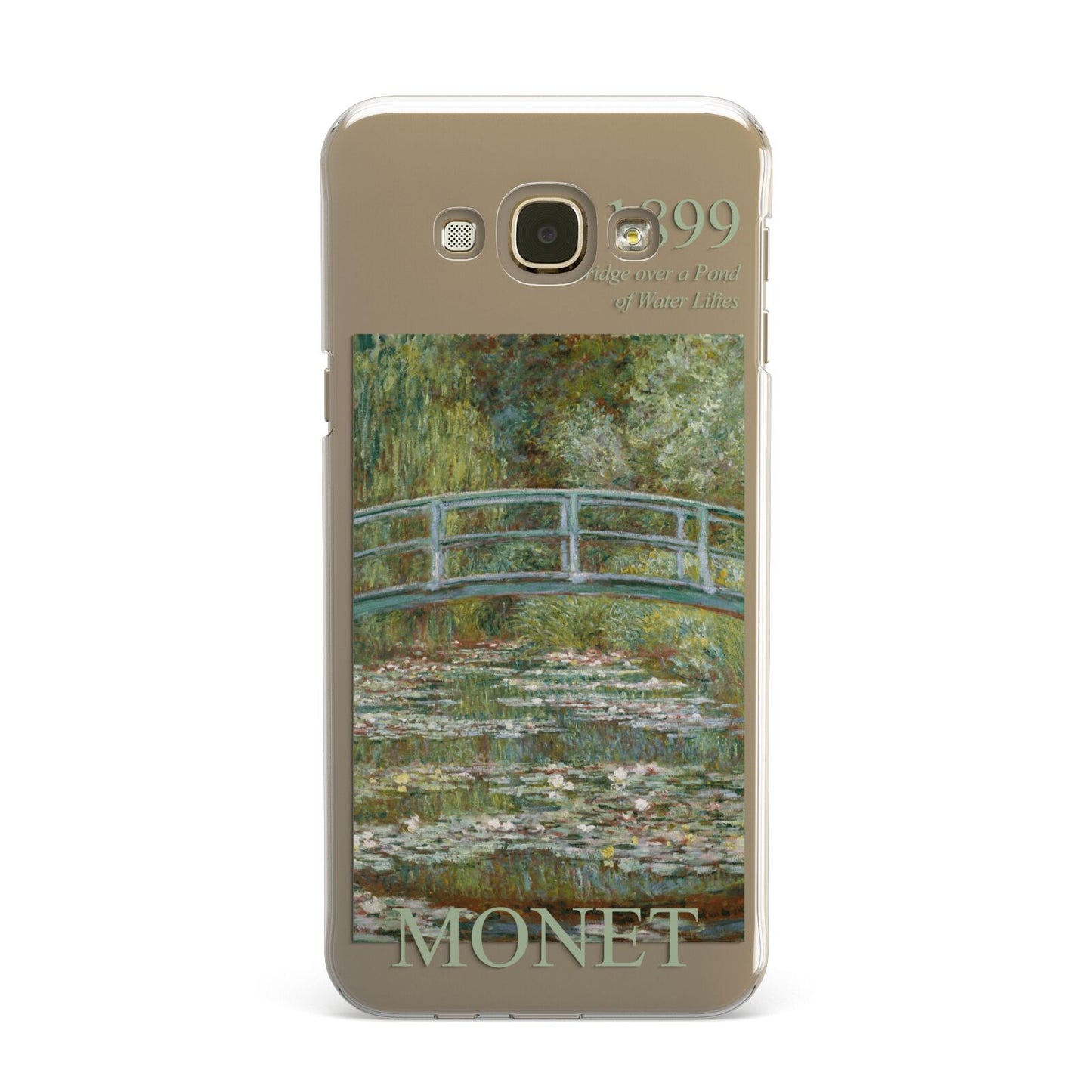 Bridge Over A Pond Of Water Lilies By Monet Samsung Galaxy A8 Case