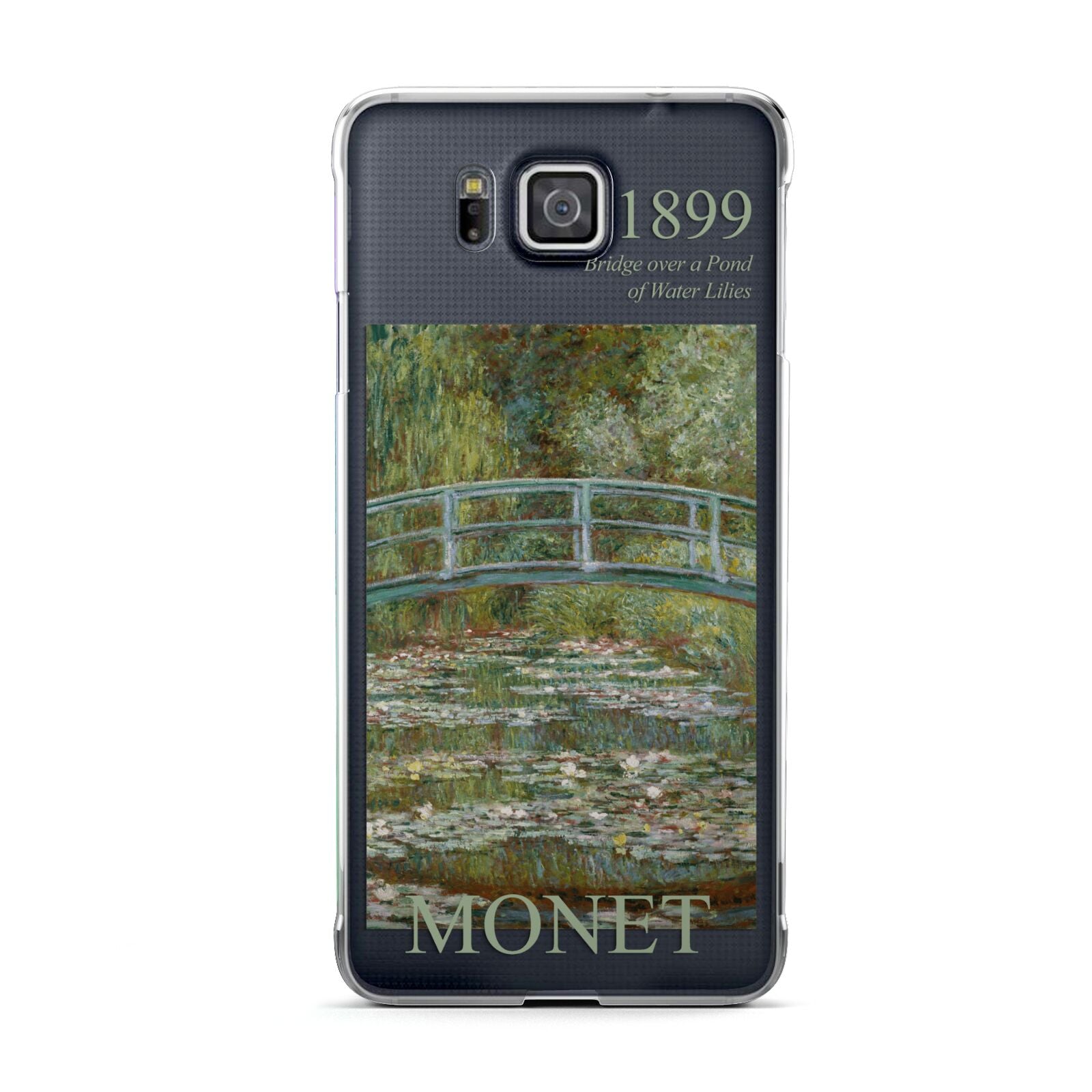 Bridge Over A Pond Of Water Lilies By Monet Samsung Galaxy Alpha Case