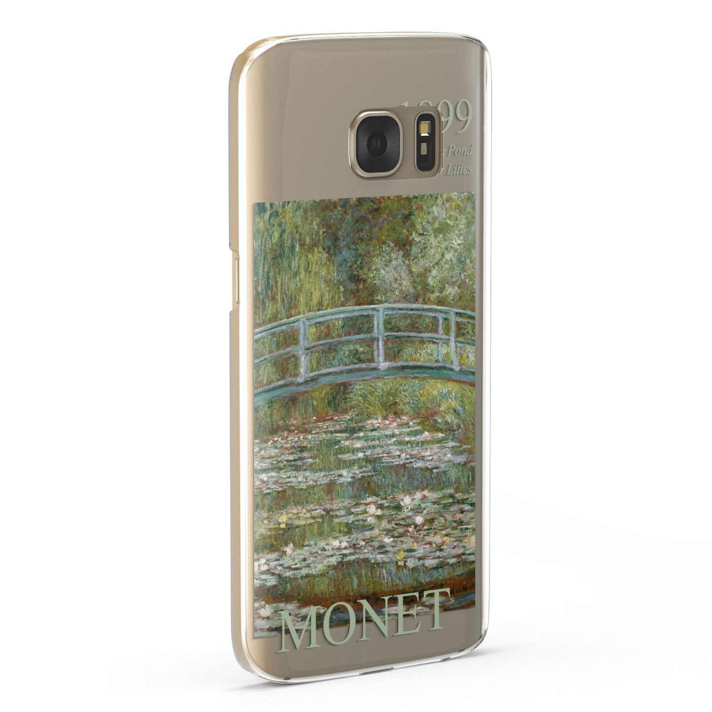 Bridge Over A Pond Of Water Lilies By Monet Samsung Galaxy Case Fourty Five Degrees