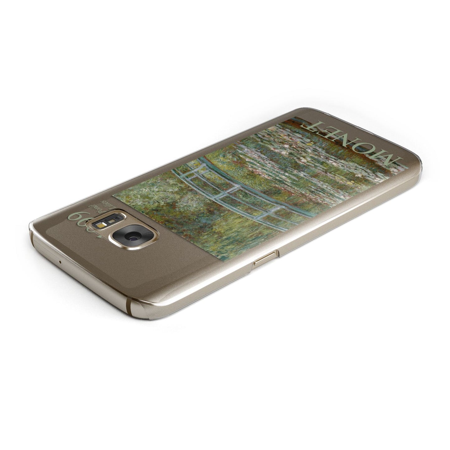 Bridge Over A Pond Of Water Lilies By Monet Samsung Galaxy Case Top Cutout