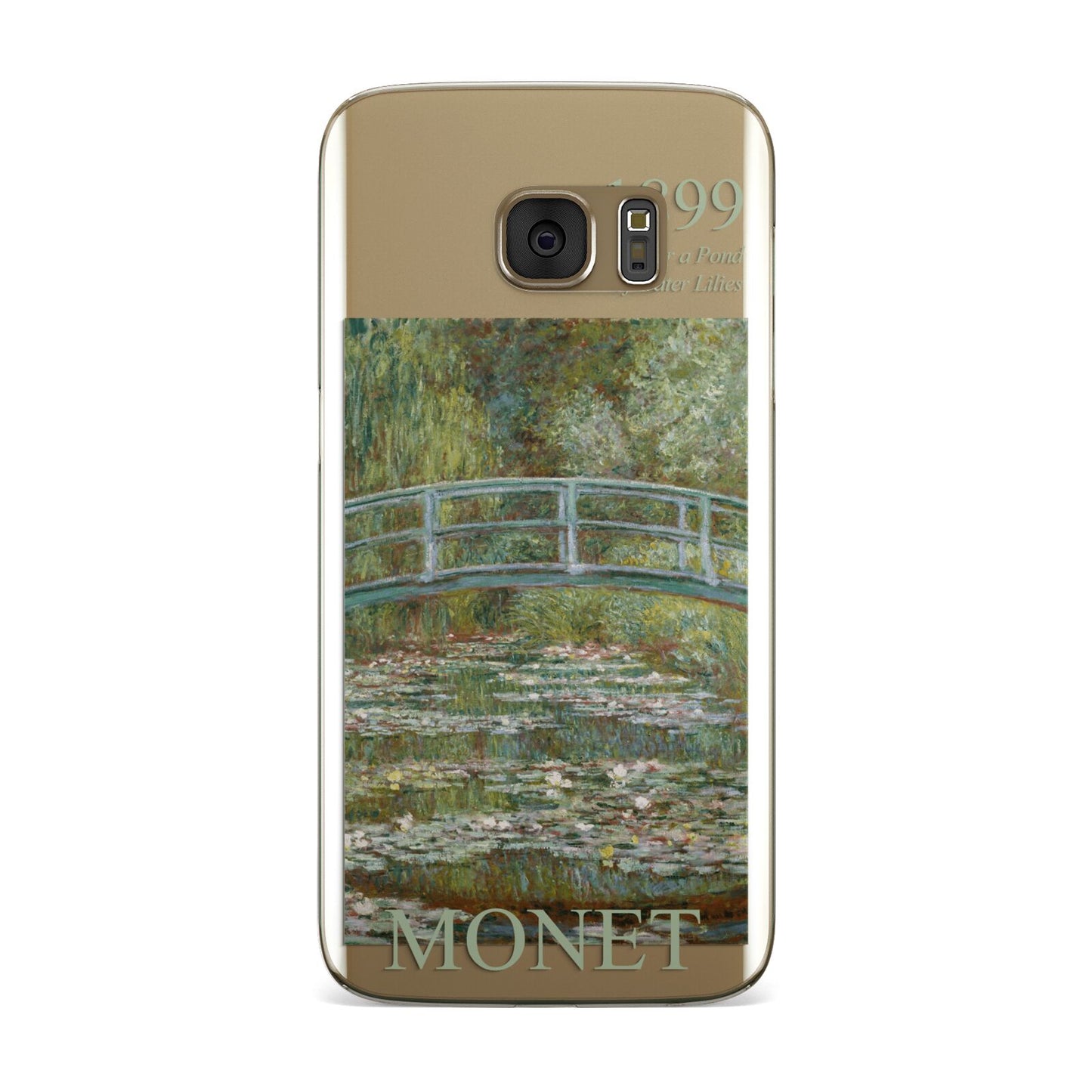 Bridge Over A Pond Of Water Lilies By Monet Samsung Galaxy Case