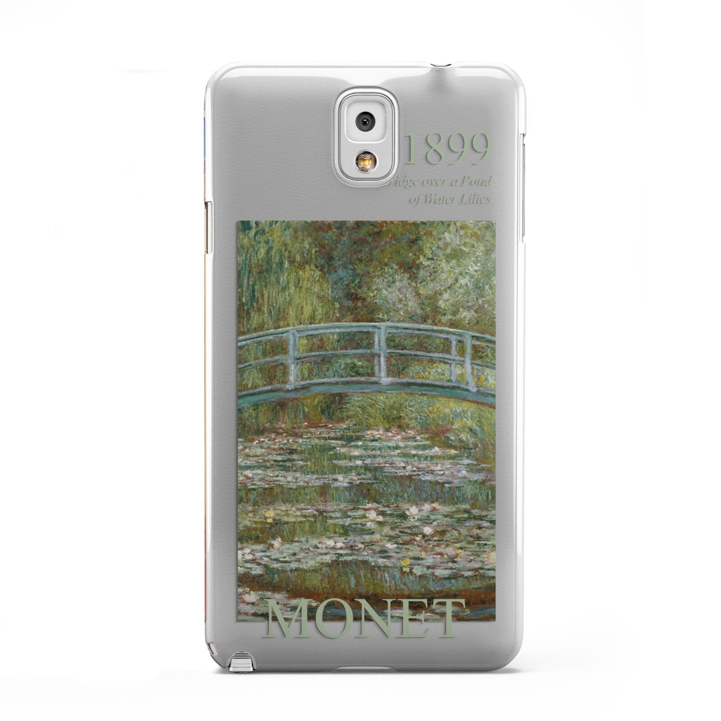 Bridge Over A Pond Of Water Lilies By Monet Samsung Galaxy Note 3 Case