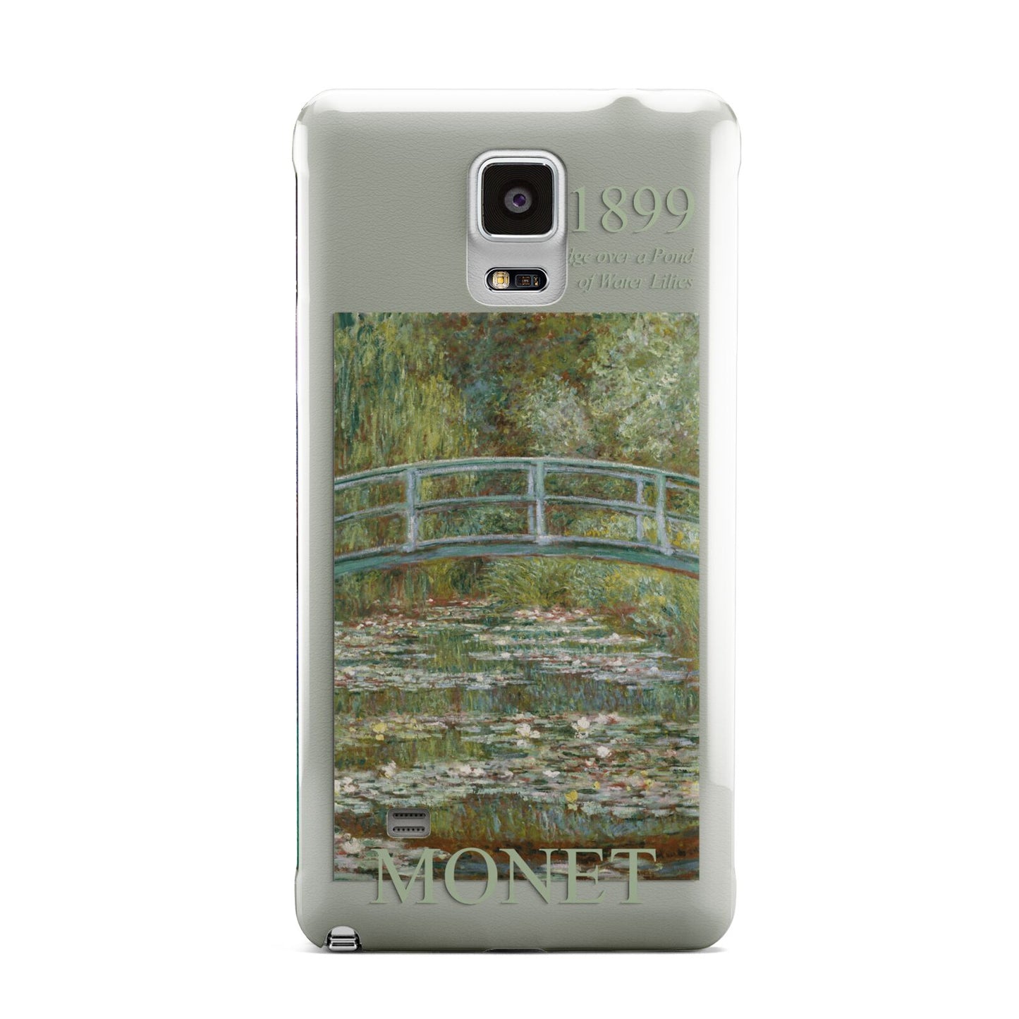 Bridge Over A Pond Of Water Lilies By Monet Samsung Galaxy Note 4 Case