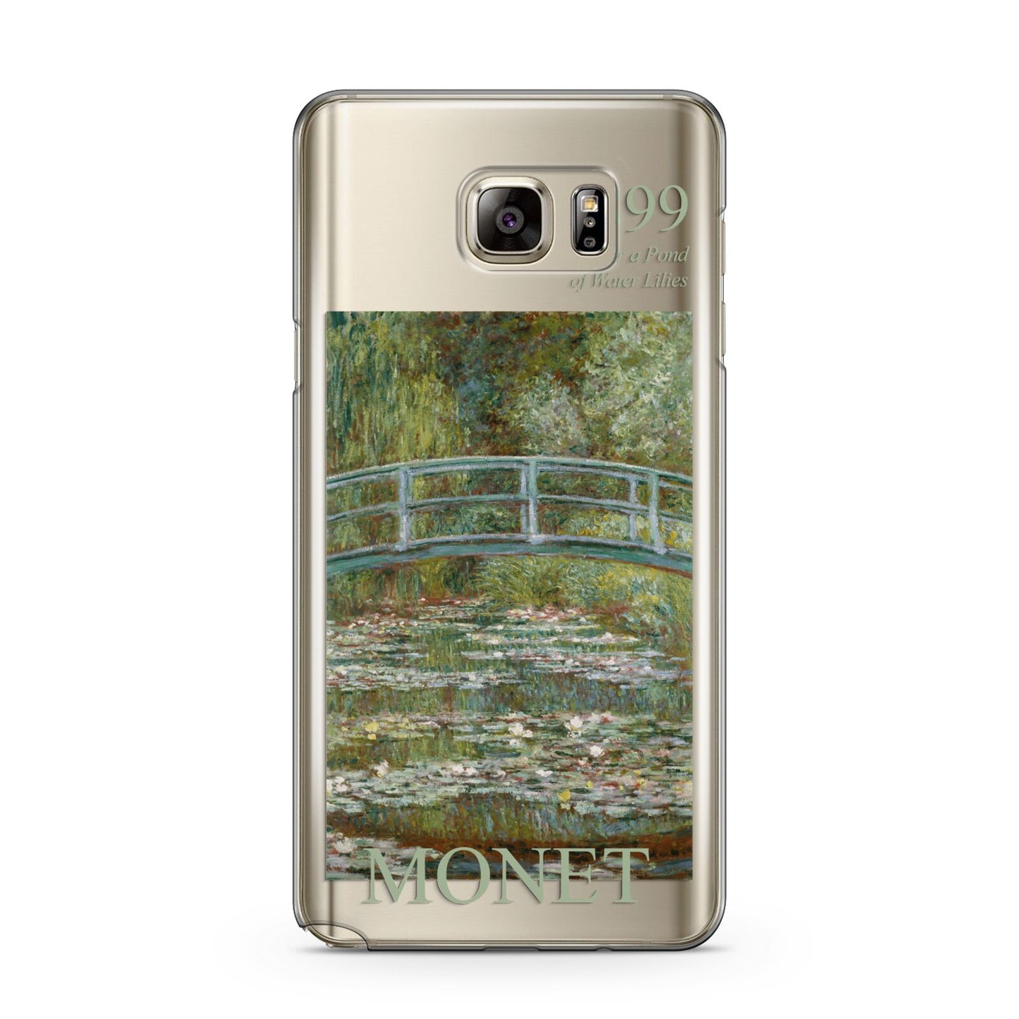 Bridge Over A Pond Of Water Lilies By Monet Samsung Galaxy Note 5 Case