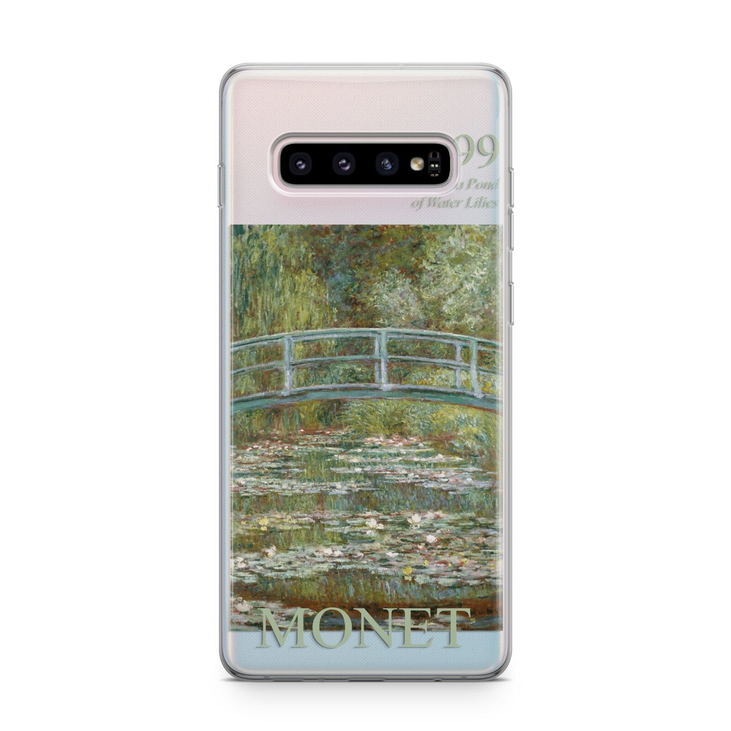 Bridge Over A Pond Of Water Lilies By Monet Samsung Galaxy S10 Plus Case