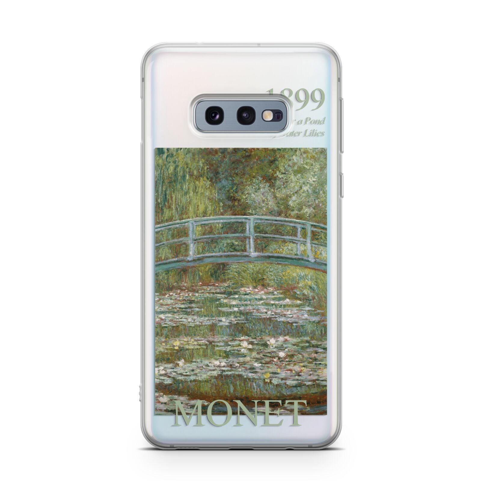 Bridge Over A Pond Of Water Lilies By Monet Samsung Galaxy S10E Case