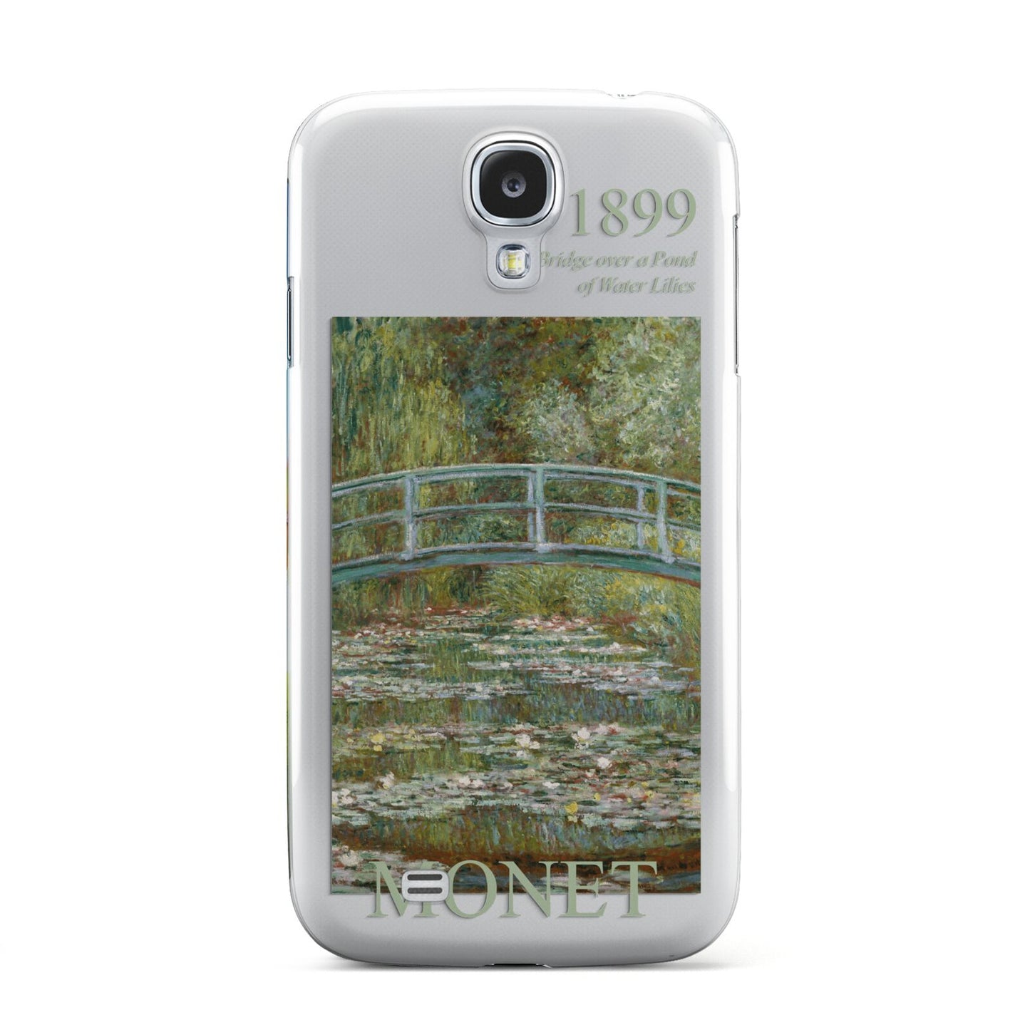 Bridge Over A Pond Of Water Lilies By Monet Samsung Galaxy S4 Case