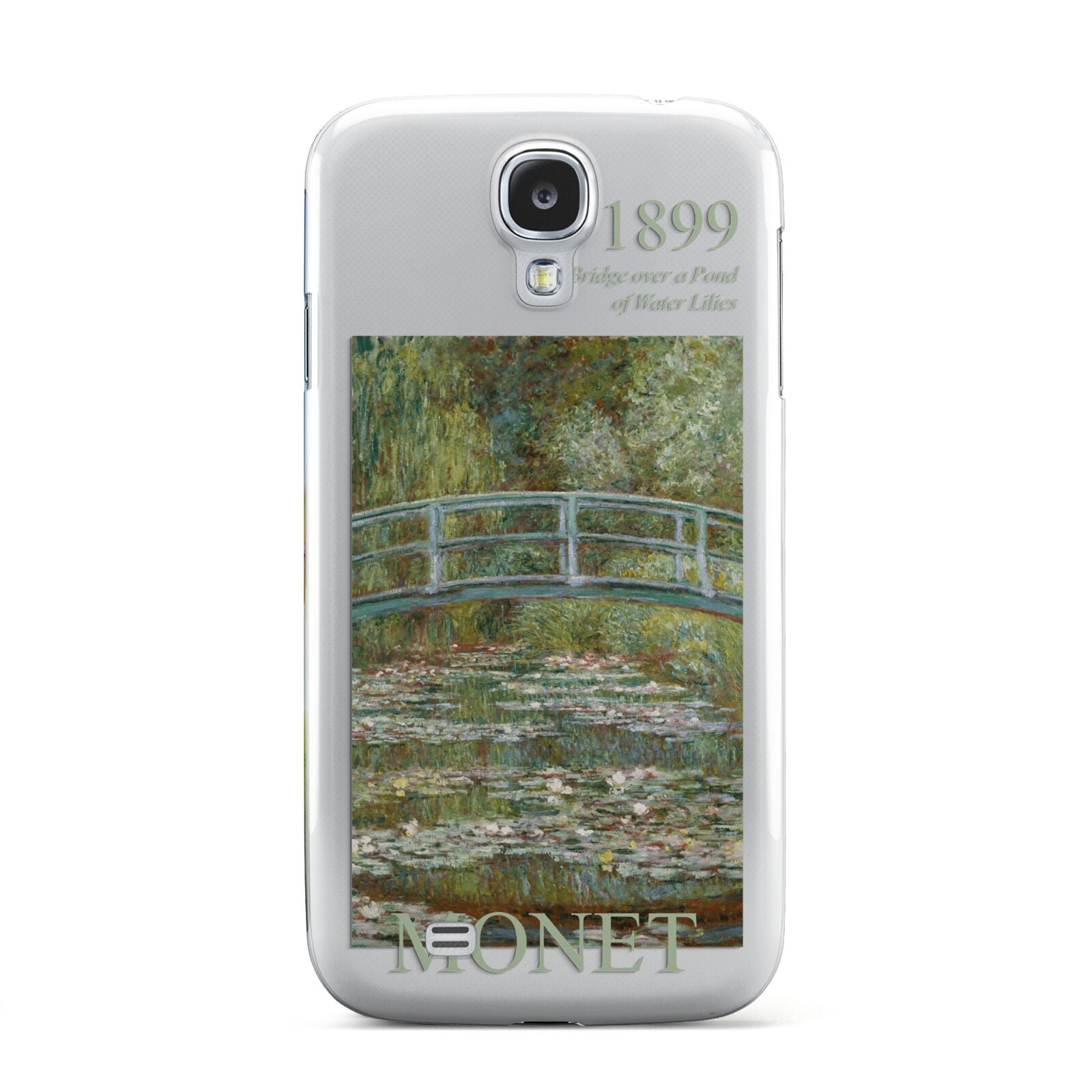 Bridge Over A Pond Of Water Lilies By Monet Samsung Galaxy S4 Case