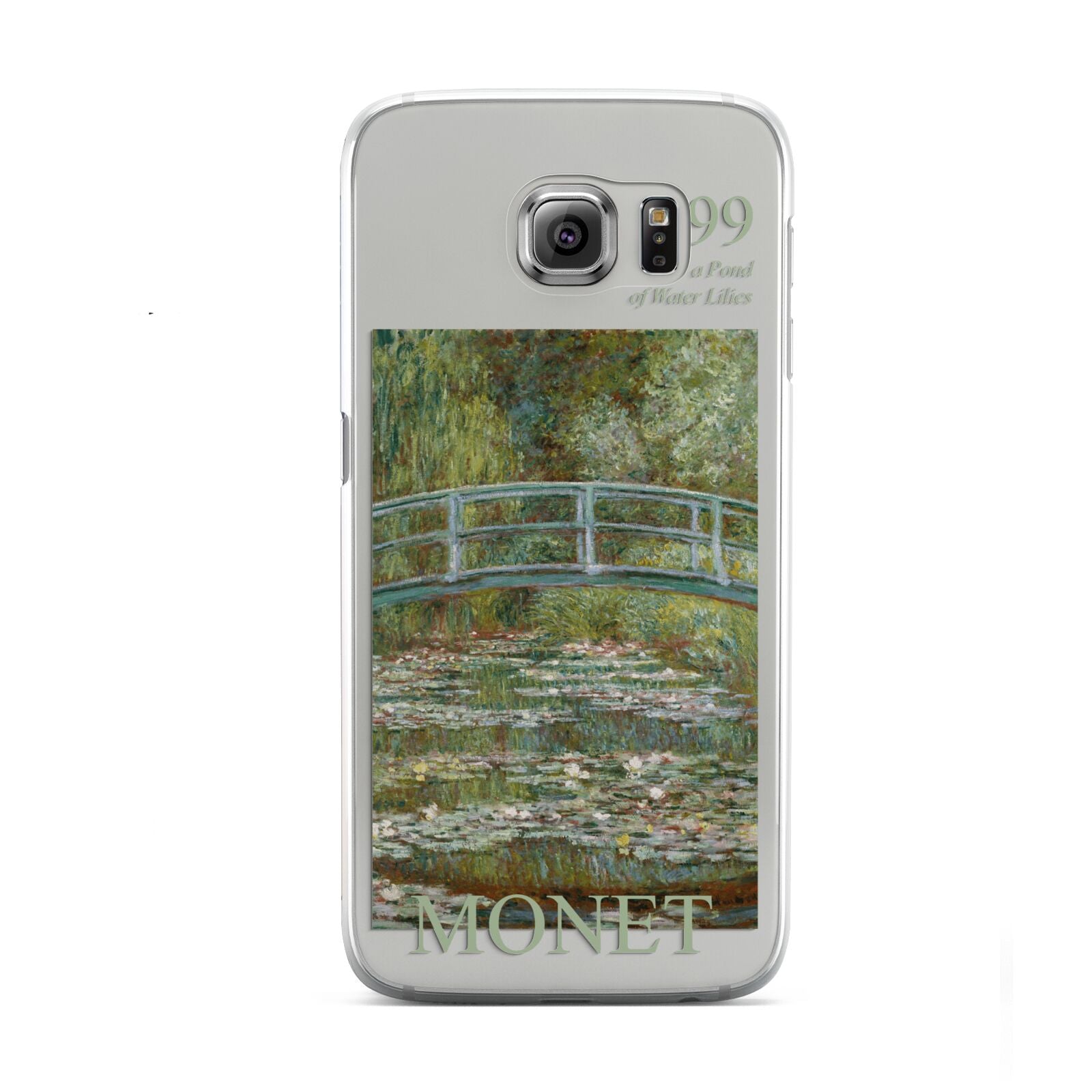 Bridge Over A Pond Of Water Lilies By Monet Samsung Galaxy S6 Case