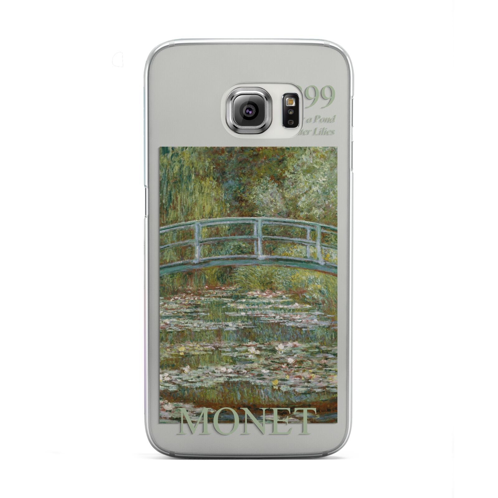 Bridge Over A Pond Of Water Lilies By Monet Samsung Galaxy S6 Edge Case