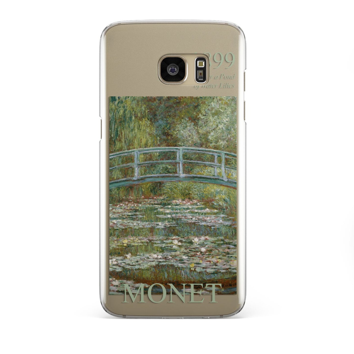 Bridge Over A Pond Of Water Lilies By Monet Samsung Galaxy S7 Edge Case