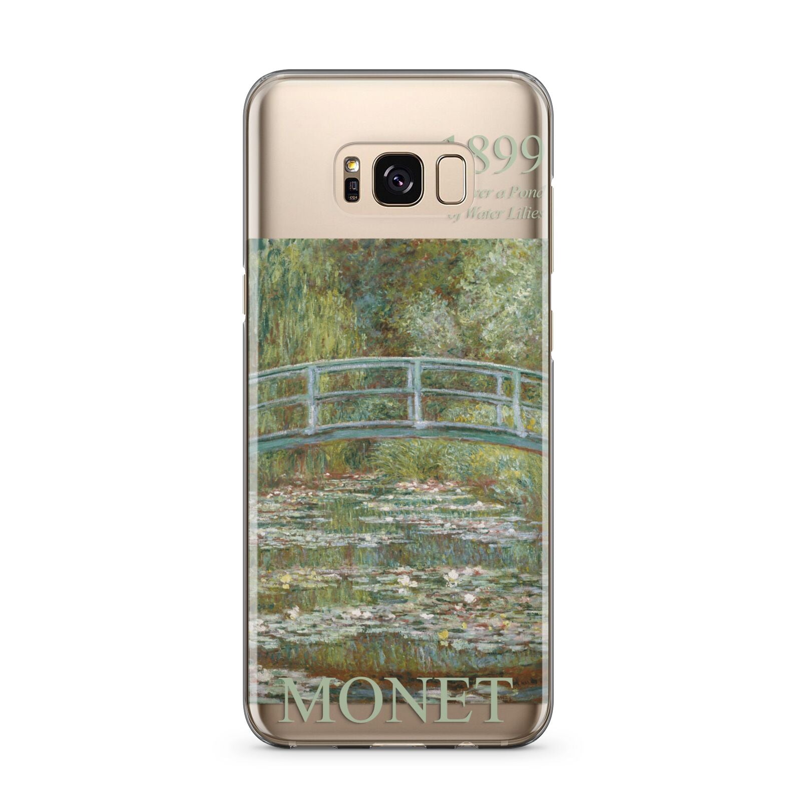 Bridge Over A Pond Of Water Lilies By Monet Samsung Galaxy S8 Plus Case