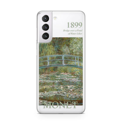 Bridge Over A Pond Of Water Lilies By Monet Samsung S21 Case