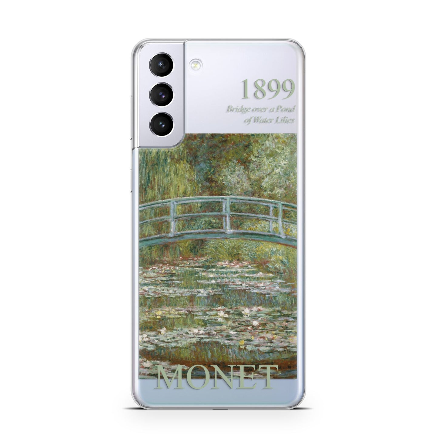 Bridge Over A Pond Of Water Lilies By Monet Samsung S21 Plus Case