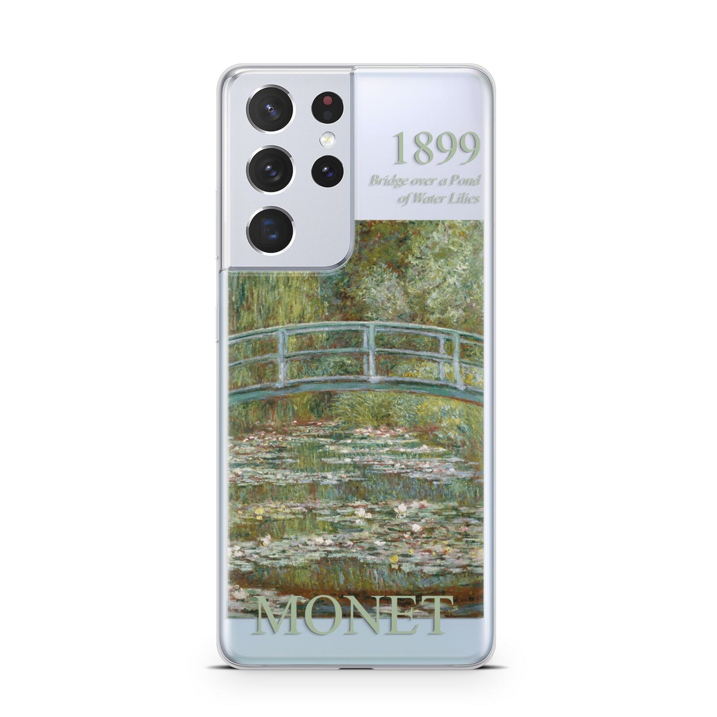 Bridge Over A Pond Of Water Lilies By Monet Samsung S21 Ultra Case