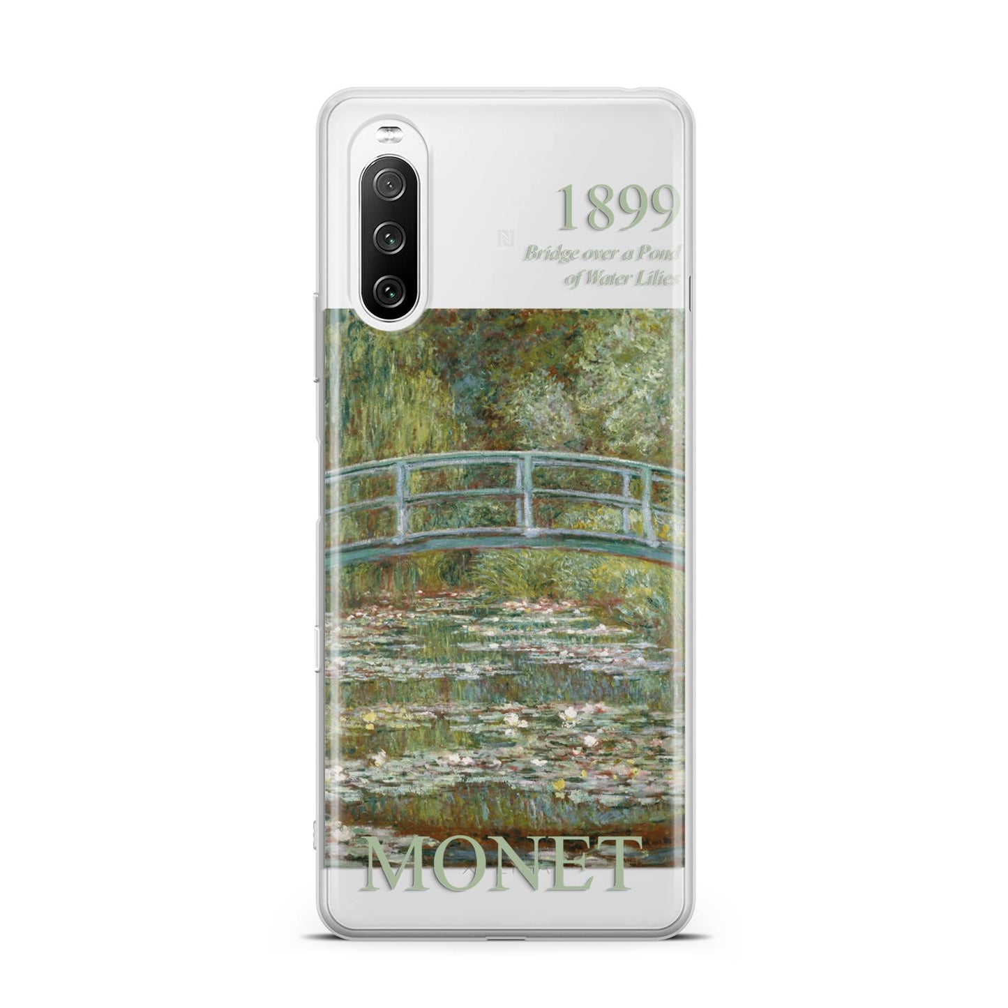 Bridge Over A Pond Of Water Lilies By Monet Sony Xperia 10 III Case