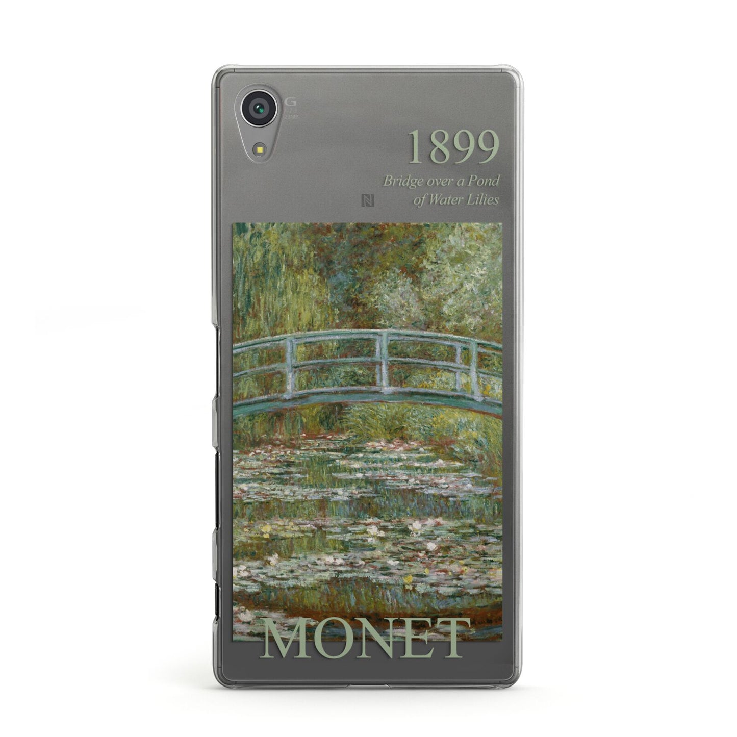 Bridge Over A Pond Of Water Lilies By Monet Sony Xperia Case