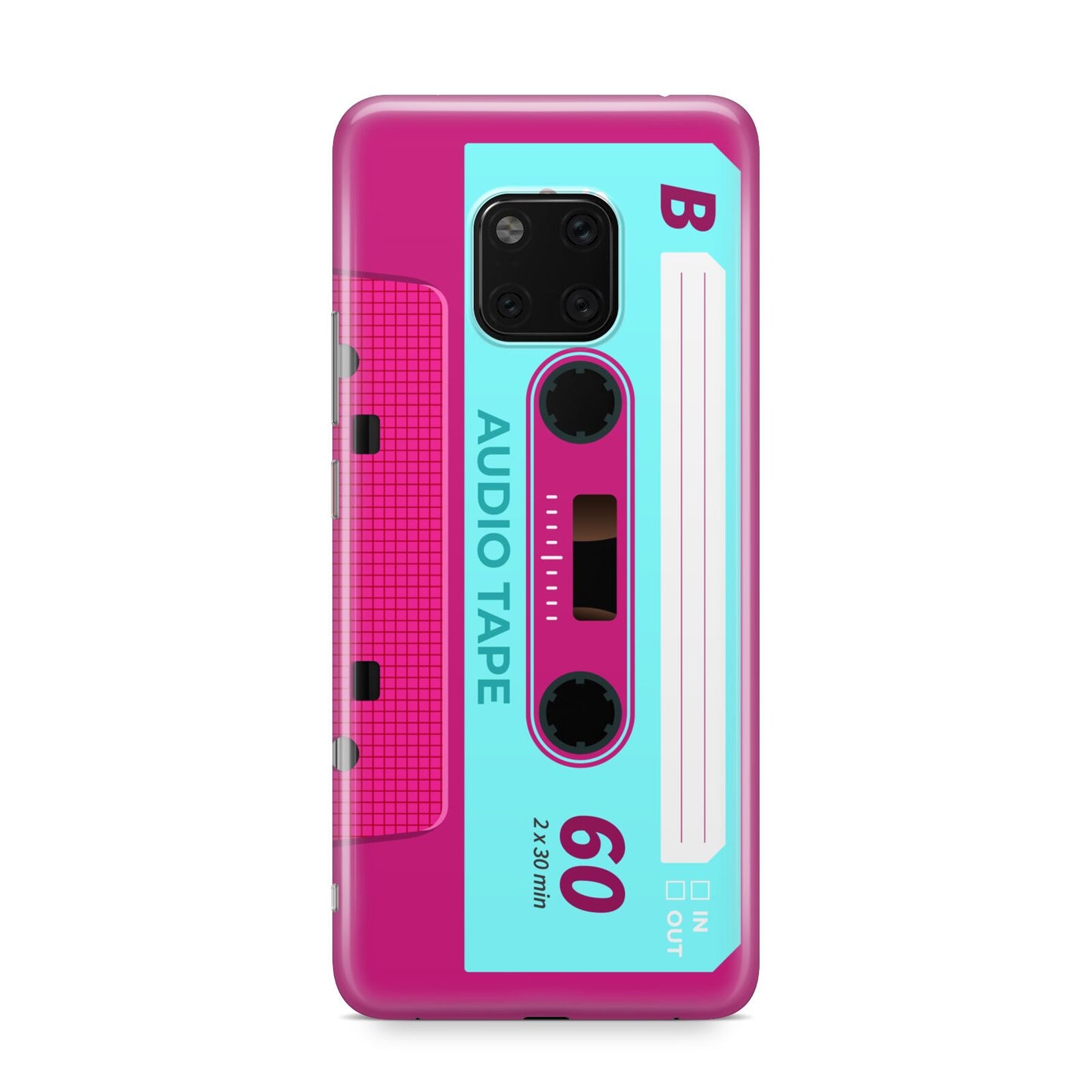 Bright Pink Cassette Tape Huawei Mate 20 Pro Phone Case