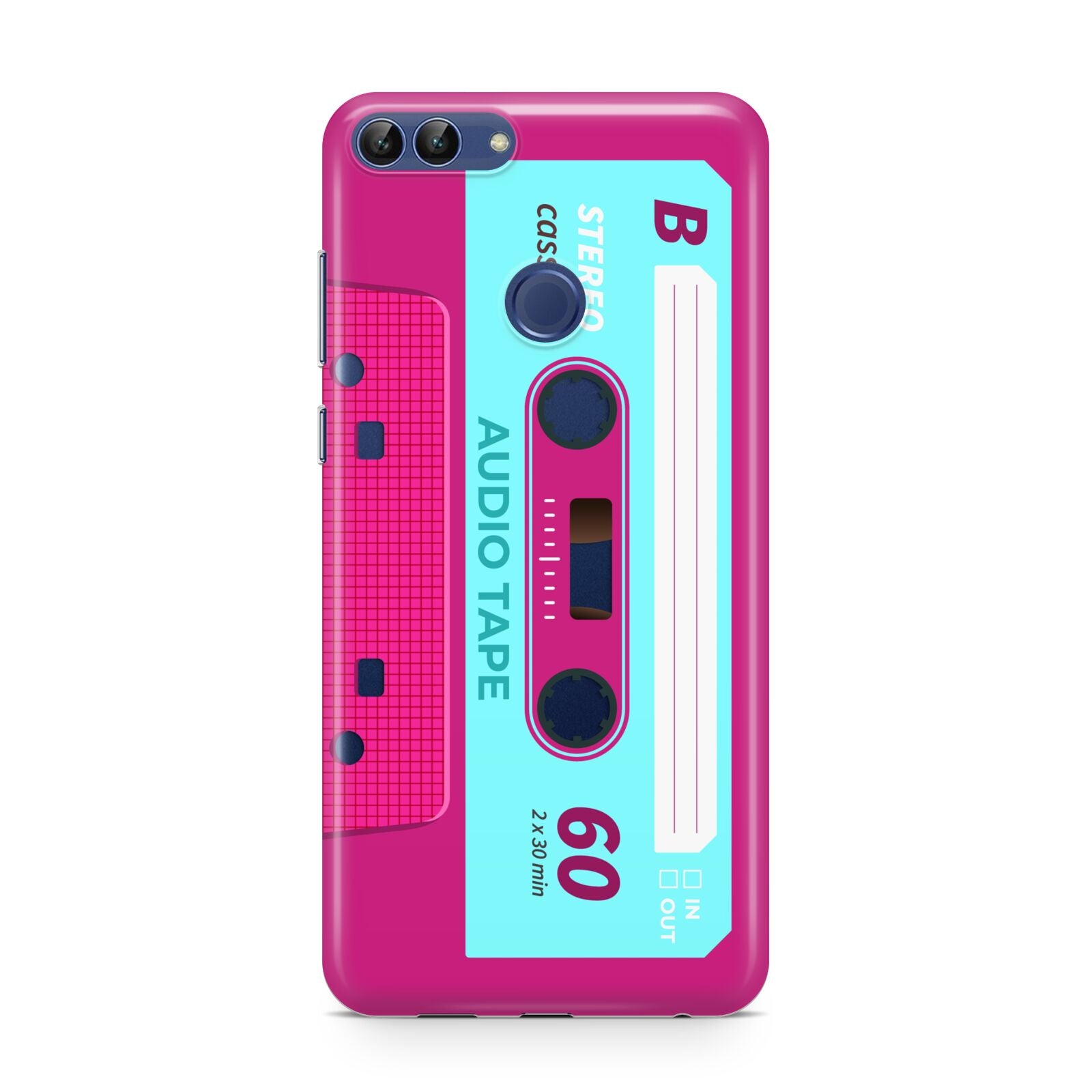 Bright Pink Cassette Tape Huawei P Smart Case