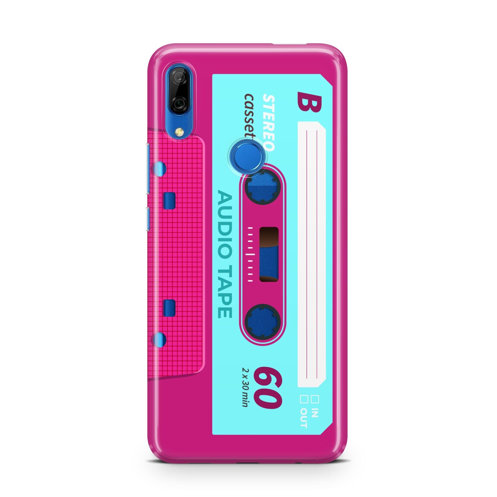 Bright Pink Cassette Tape Huawei P Smart Z