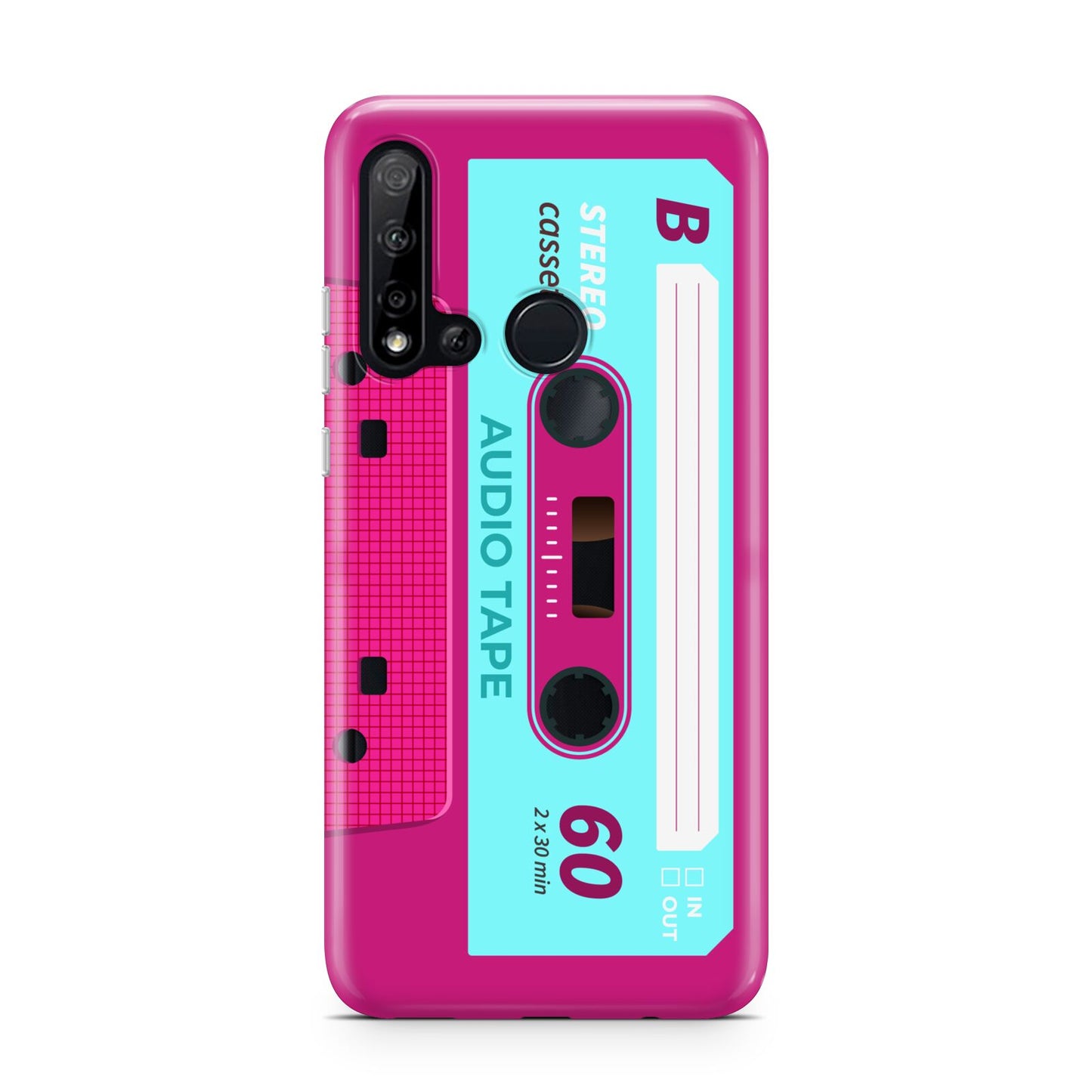 Bright Pink Cassette Tape Huawei P20 Lite 5G Phone Case