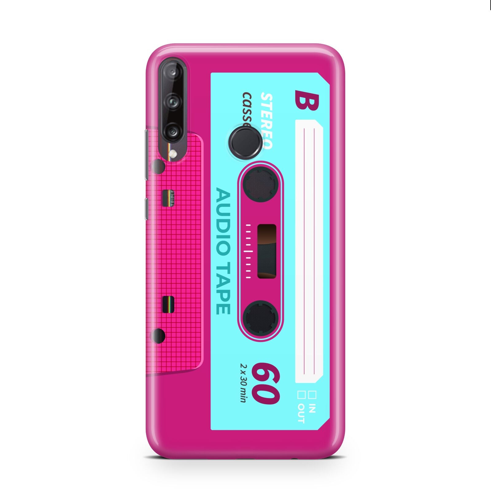 Bright Pink Cassette Tape Huawei P40 Lite E Phone Case