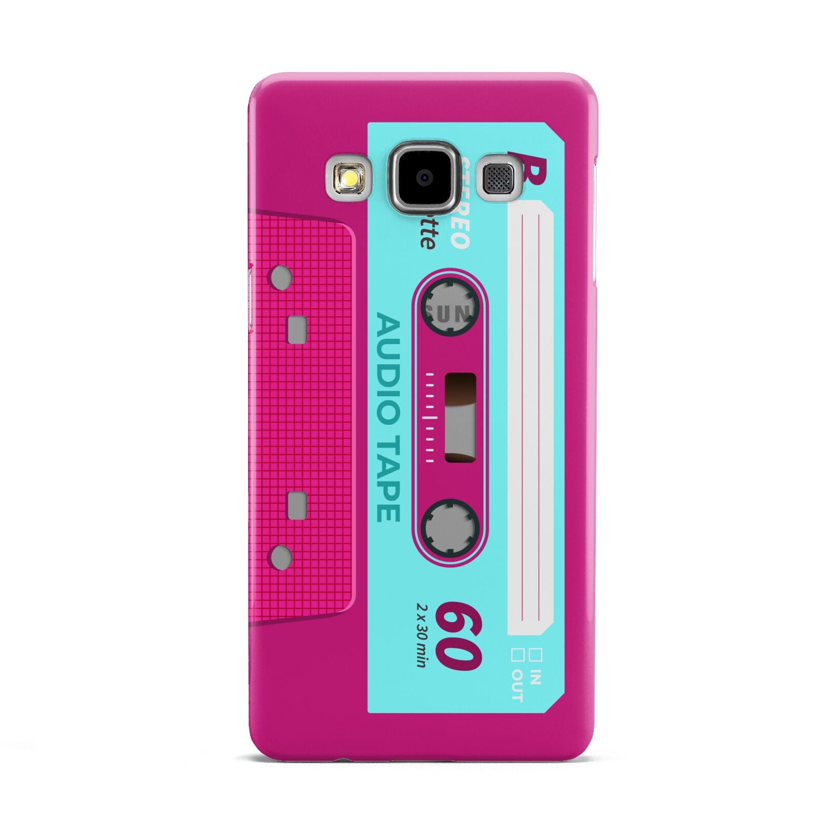 Bright Pink Cassette Tape Samsung Galaxy A5 Case