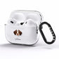 Brittany Personalised AirPods Pro Clear Case Side Image