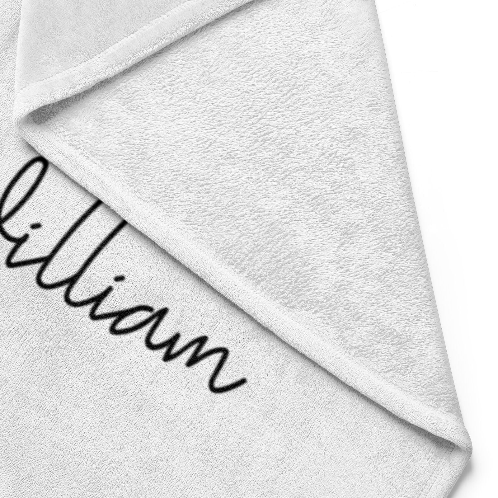 Personalised fleece online blanket