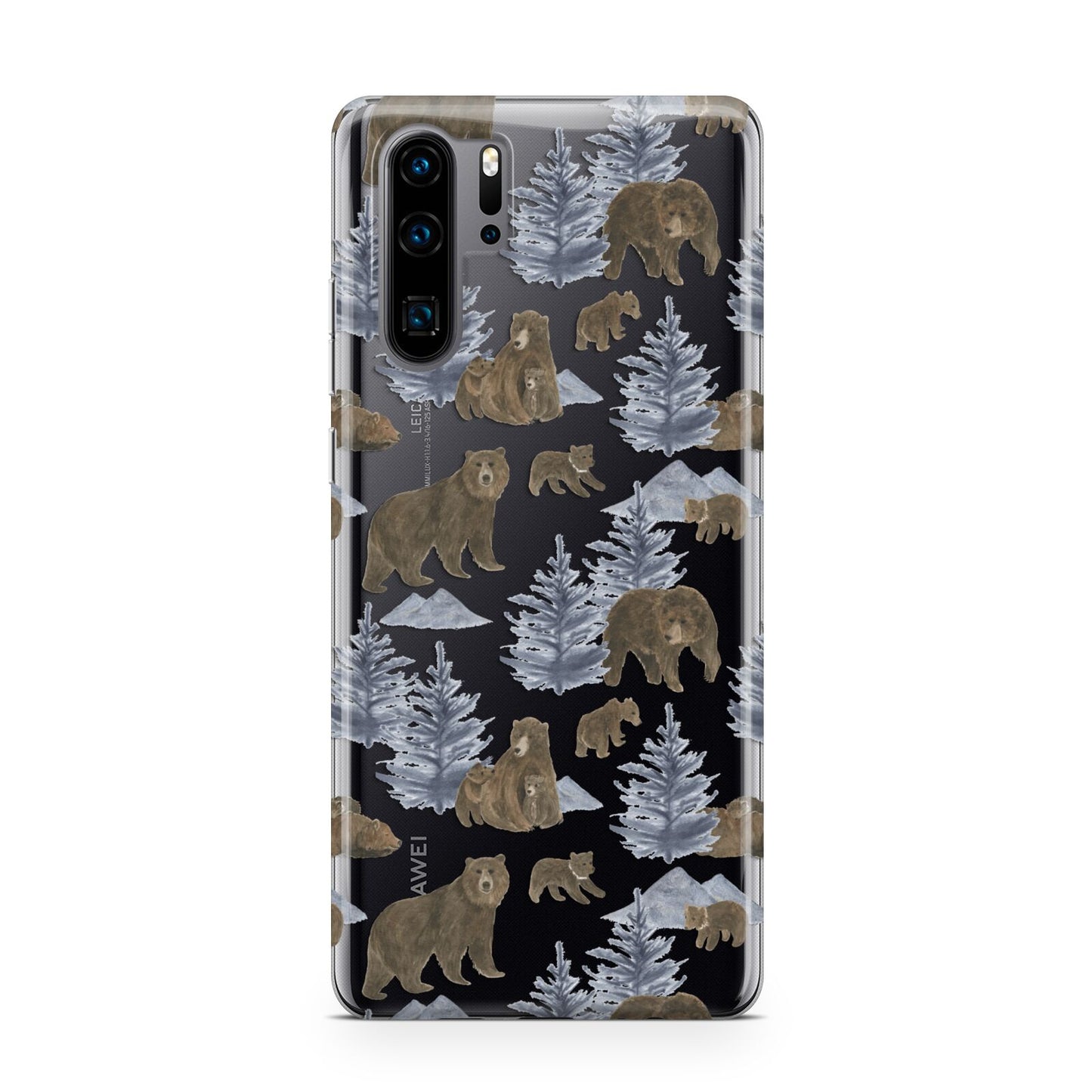 Brown Bear Huawei P30 Pro Phone Case