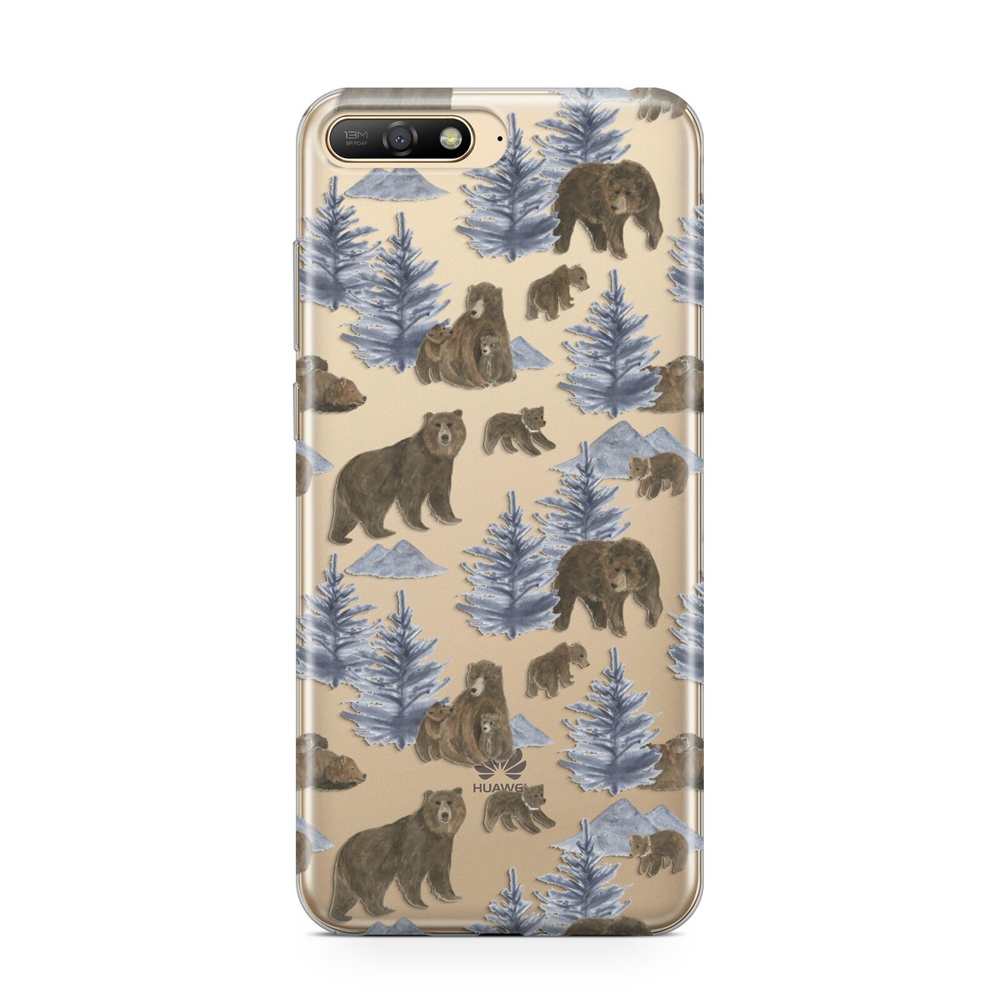 Brown Bear Huawei Y6 2018