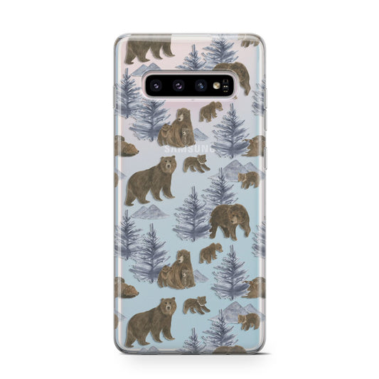 Brown Bear Protective Samsung Galaxy Case