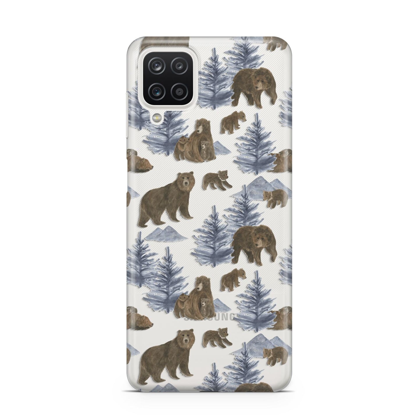 Brown Bear Samsung A12 Case