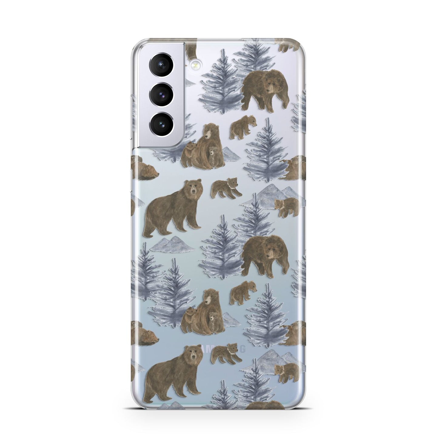 Brown Bear Samsung S21 Plus Case