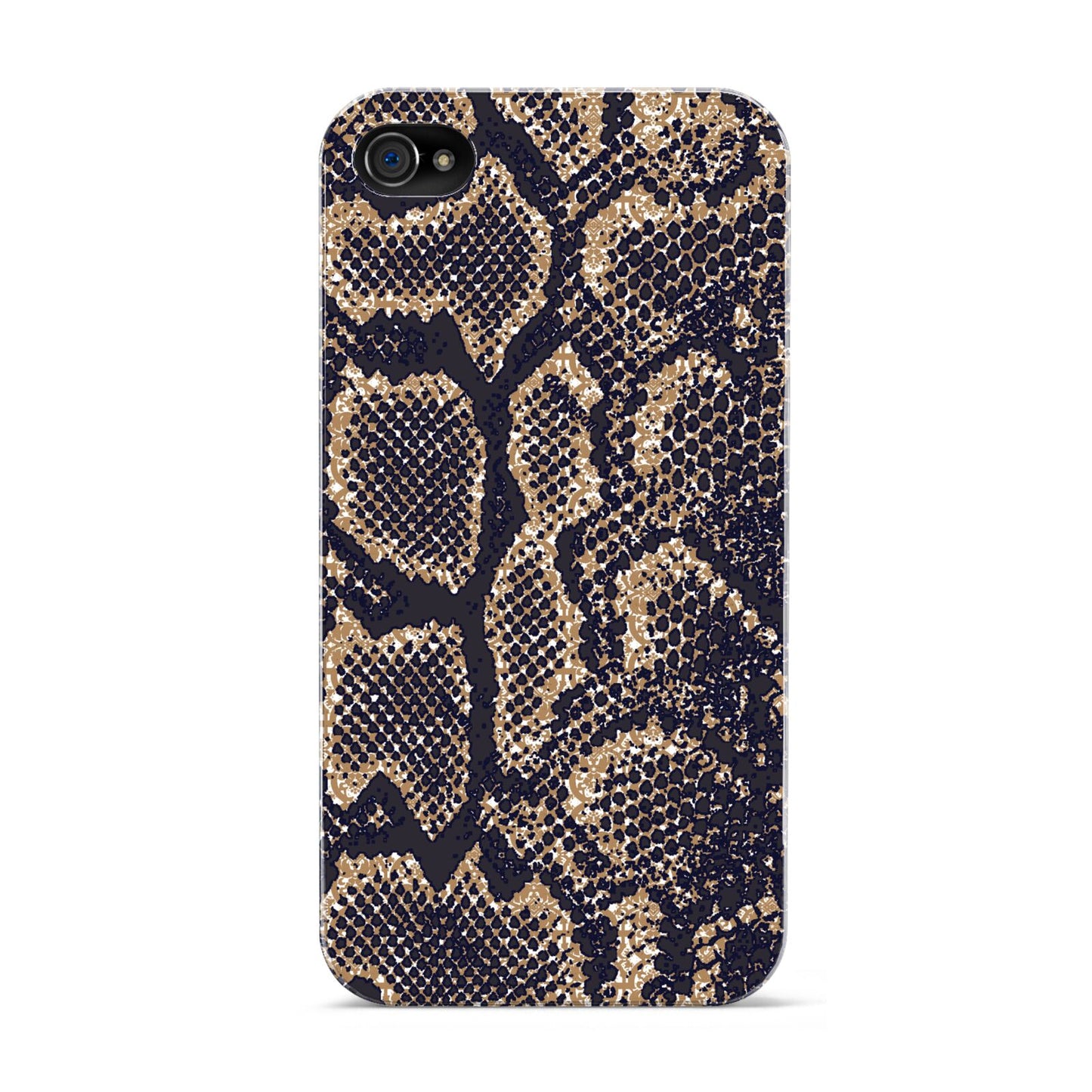 Brown Snakeskin Apple iPhone 4s Case