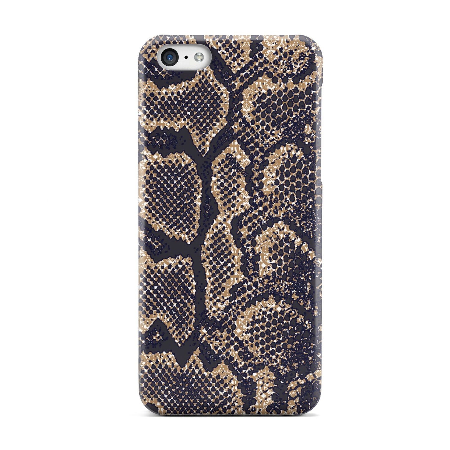 Brown Snakeskin Apple iPhone 5c Case