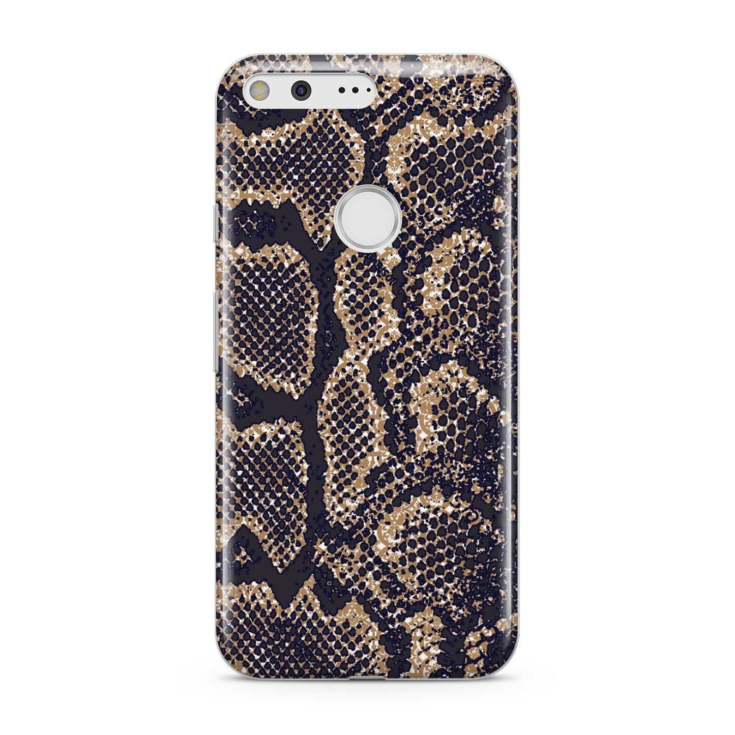 Brown Snakeskin Google Pixel Case