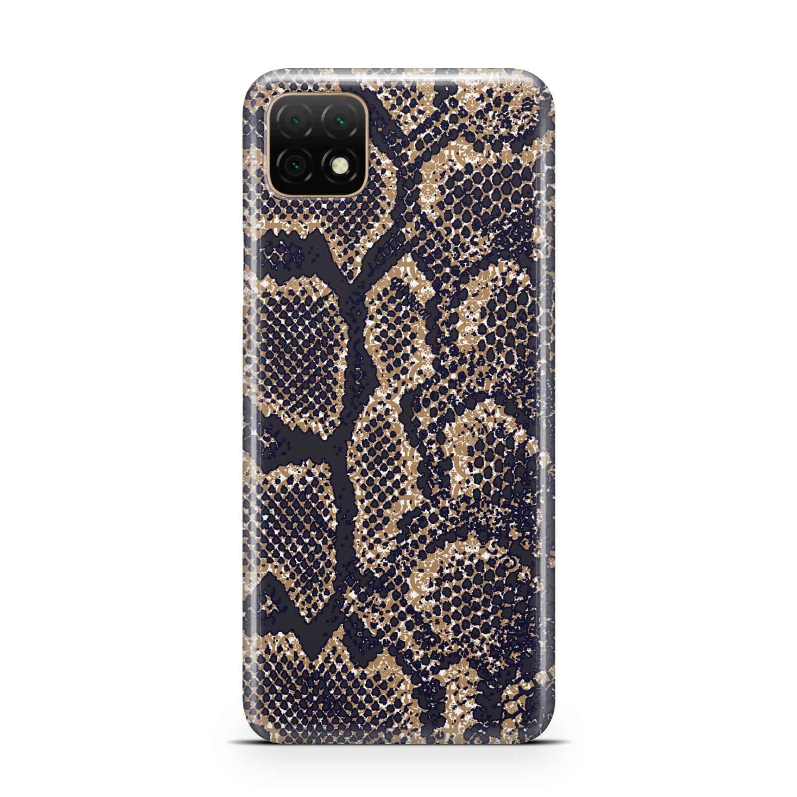 Brown Snakeskin Huawei Enjoy 20 Phone Case