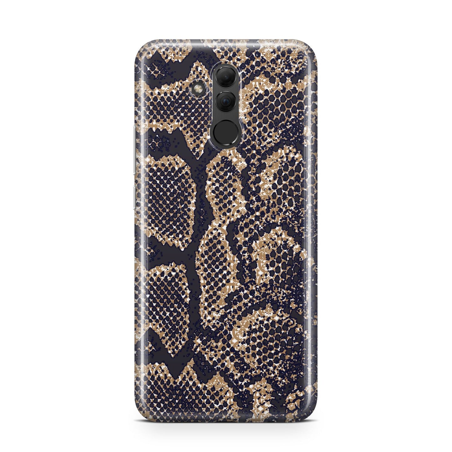 Brown Snakeskin Huawei Mate 20 Lite