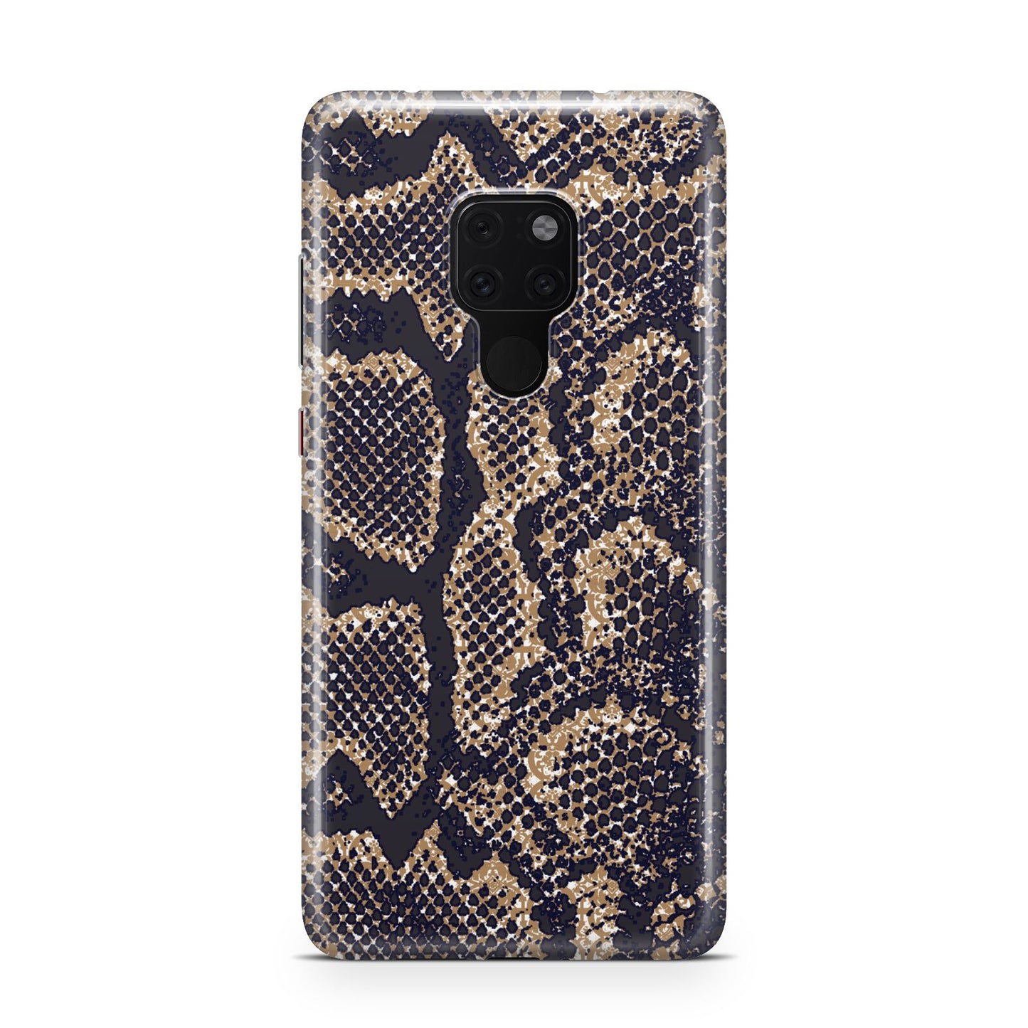 Brown Snakeskin Huawei Mate 20 Phone Case