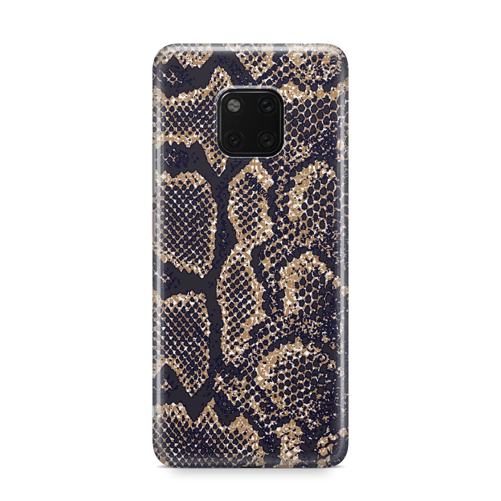 Brown Snakeskin Huawei Mate 20 Pro Phone Case