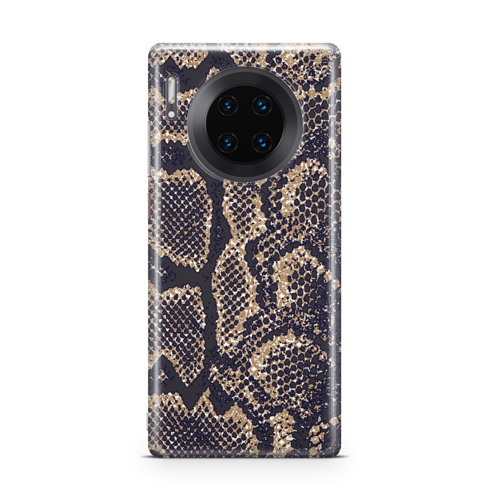 Brown Snakeskin Huawei Mate 30 Pro Phone Case