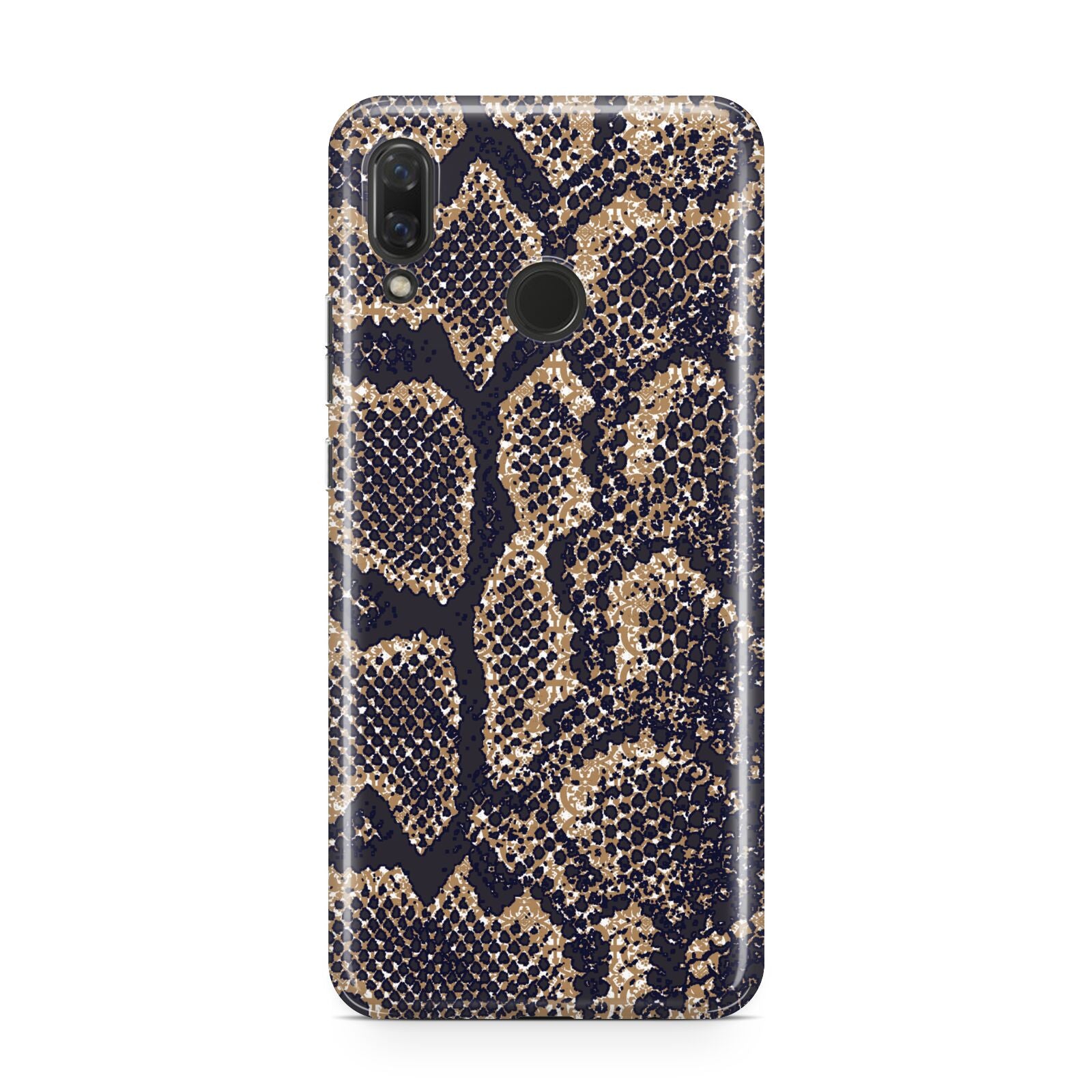 Brown Snakeskin Huawei Nova 3 Phone Case