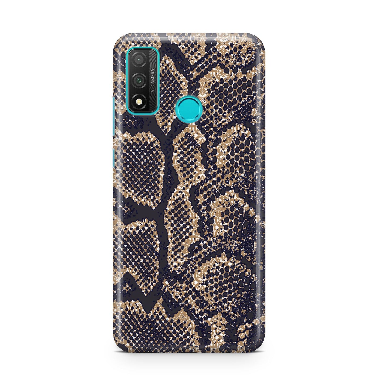 Brown Snakeskin Huawei P Smart 2020