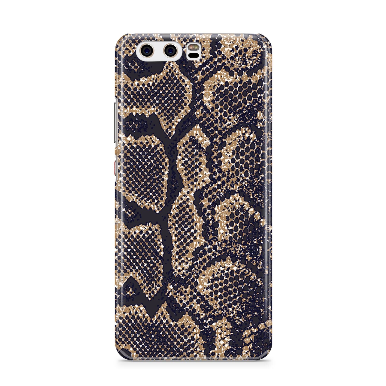 Brown Snakeskin Huawei P10 Phone Case