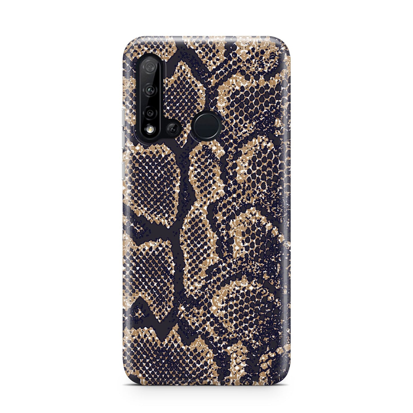 Brown Snakeskin Huawei P20 Lite 5G Phone Case