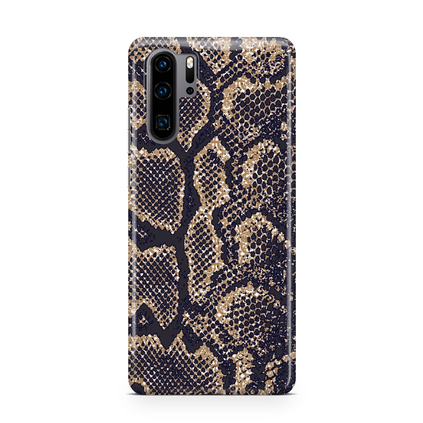 Brown Snakeskin Huawei P30 Pro Phone Case