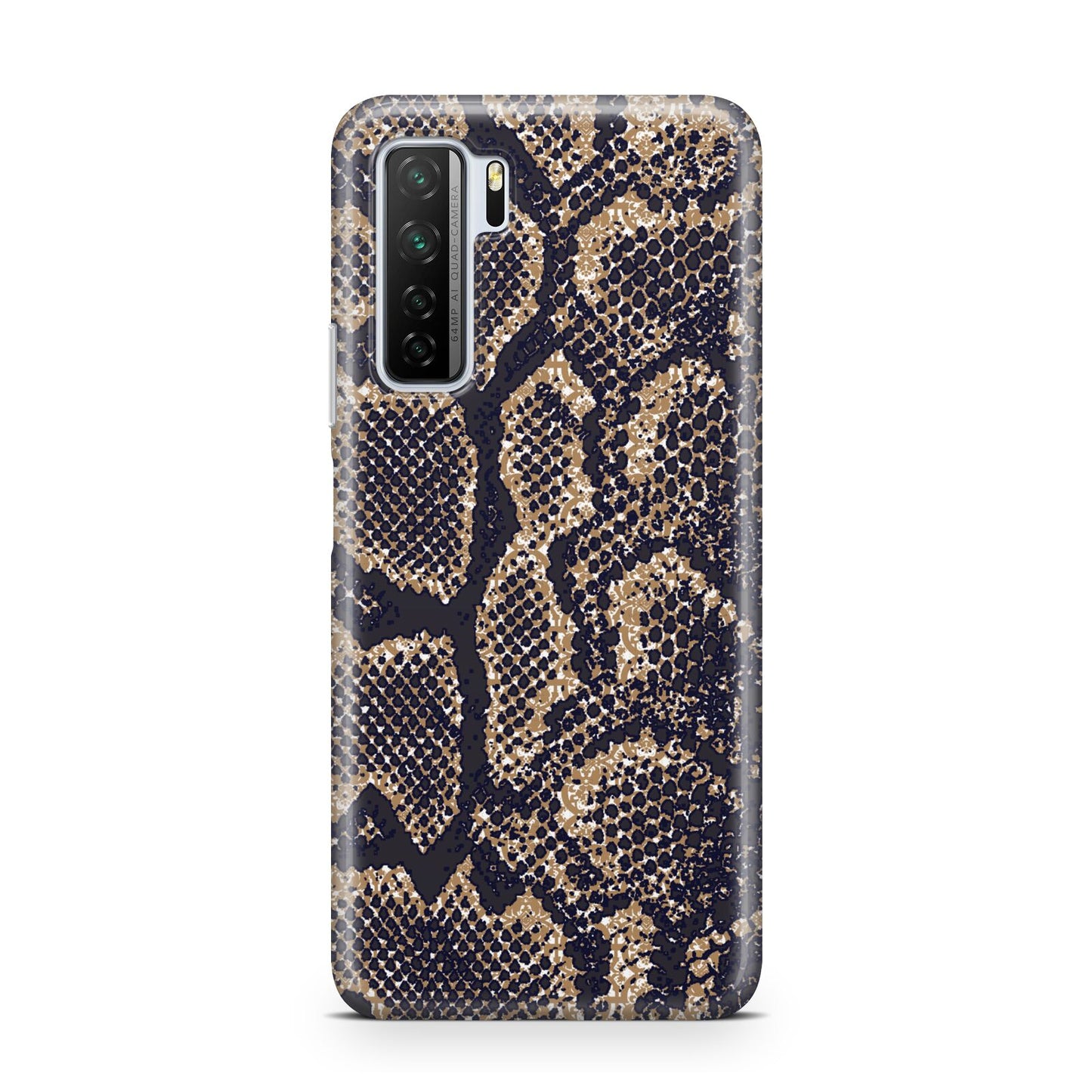 Brown Snakeskin Huawei P40 Lite 5G Phone Case