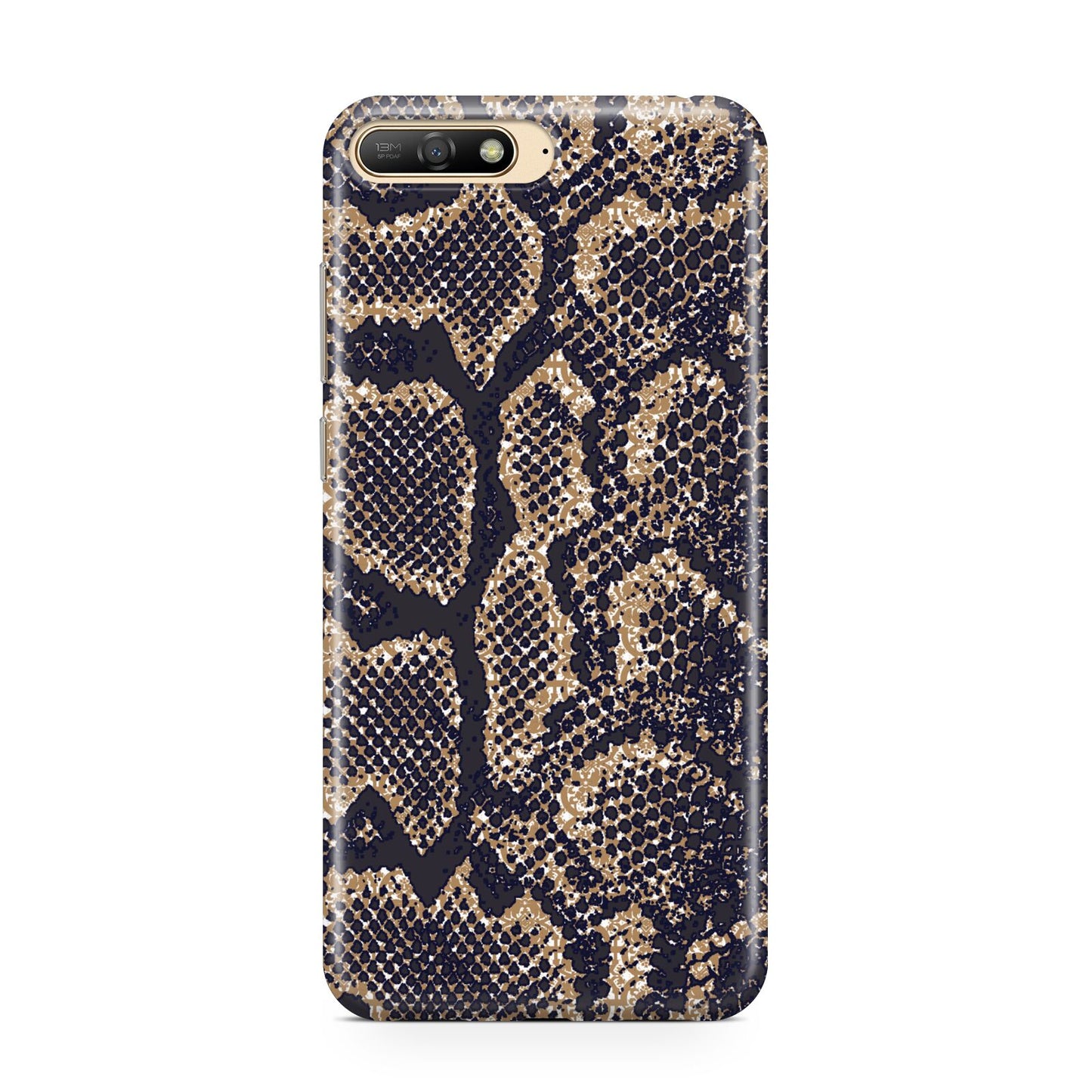 Brown Snakeskin Huawei Y6 2018