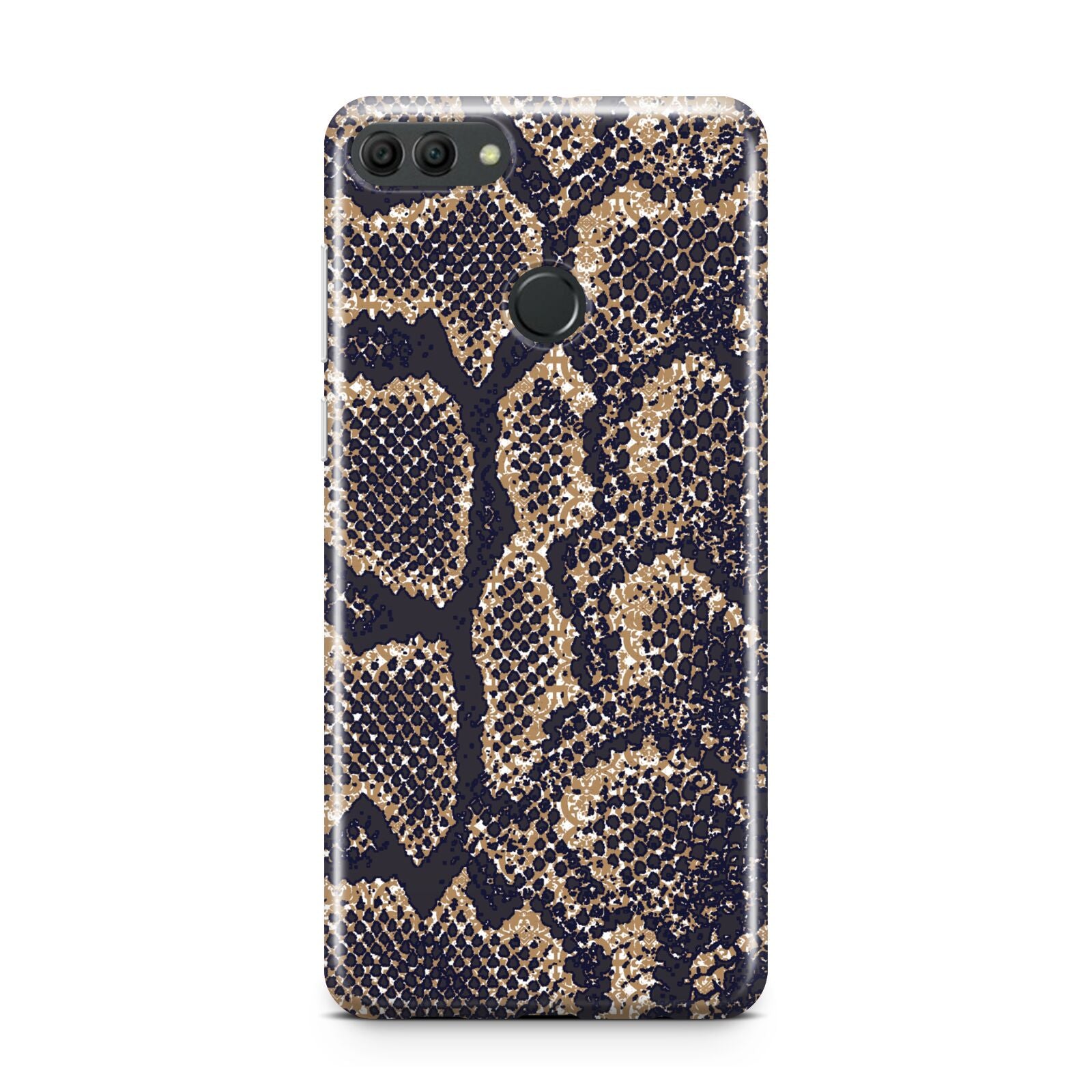 Brown Snakeskin Huawei Y9 2018